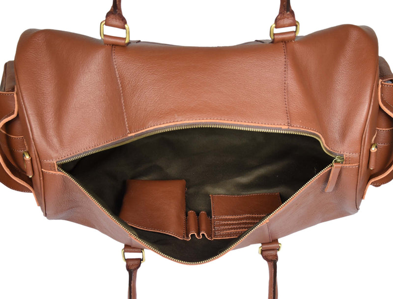 Duffel Bag (100% Leather)