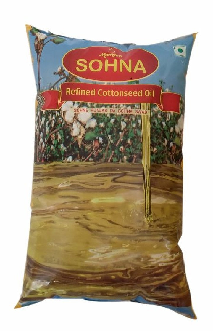 Sohna Refined Cotton Seed Oil (1 Litre)