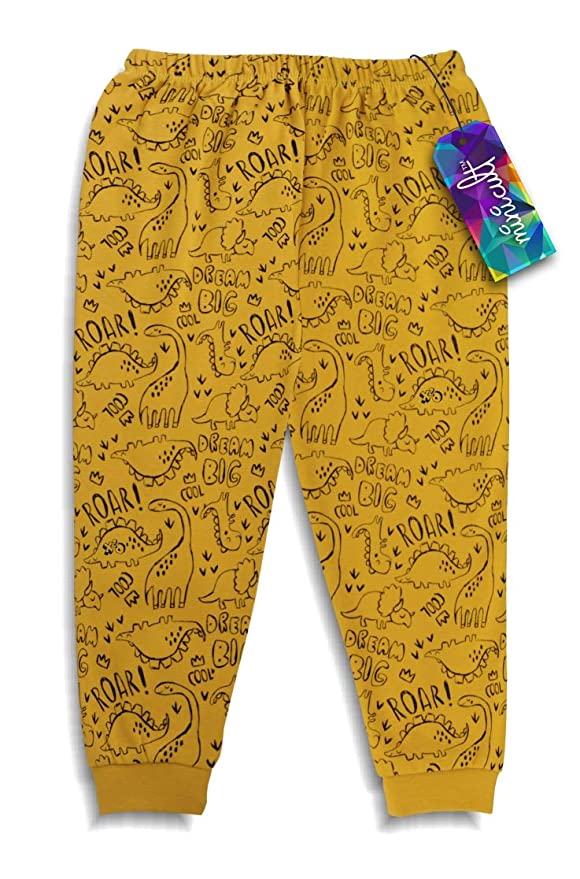 Baby Boys Cotton All Over Print Pajama Bottom (Pack of 6)