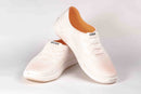 Infinity Bend Men's White Color Shoes